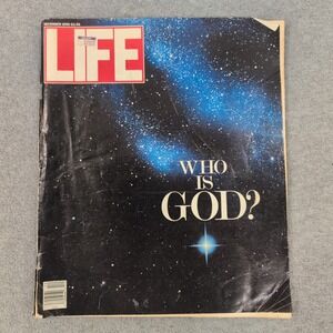 Life Magazine December 1990 Who Is God Christmas Issue